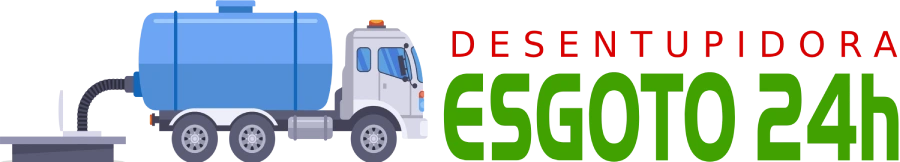 Logomarca Desentupidora Esgoto 24h